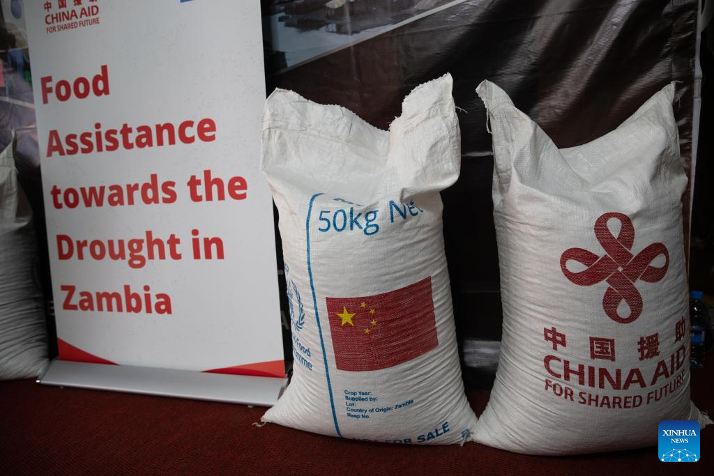China donates 3.5 mln USD for food relief program in Zambia