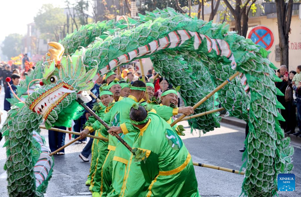 Chongyang Festival marked across China with series of celebration activities