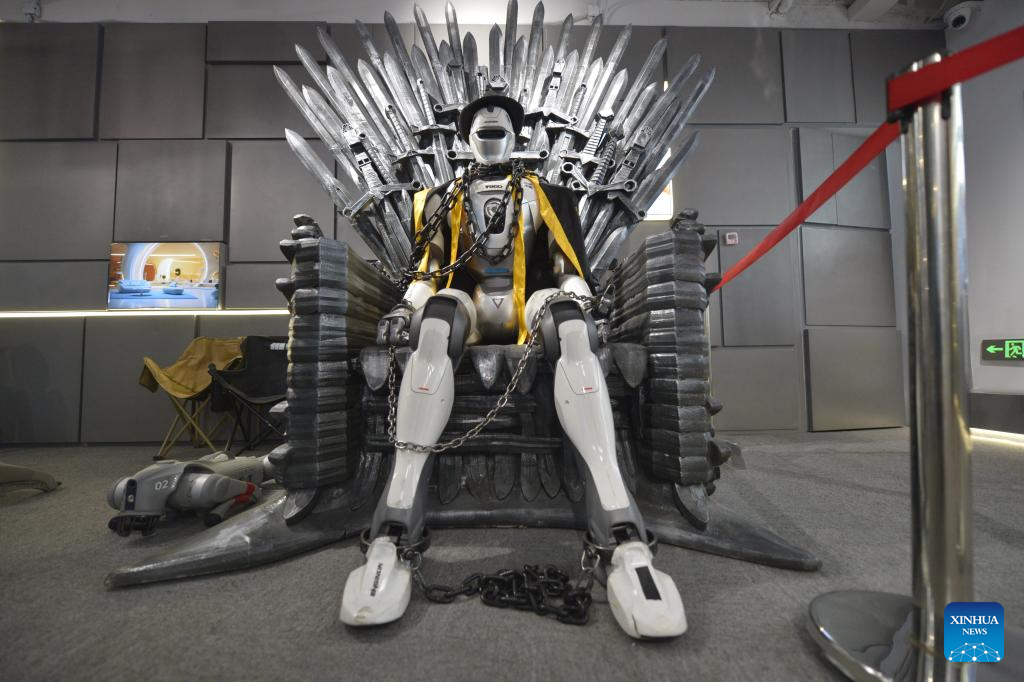 A glimpse of humanoid robots in Shenzhen, China's Guangdong