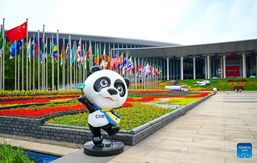 In pics: preparations for 8th CIIE in Shanghai