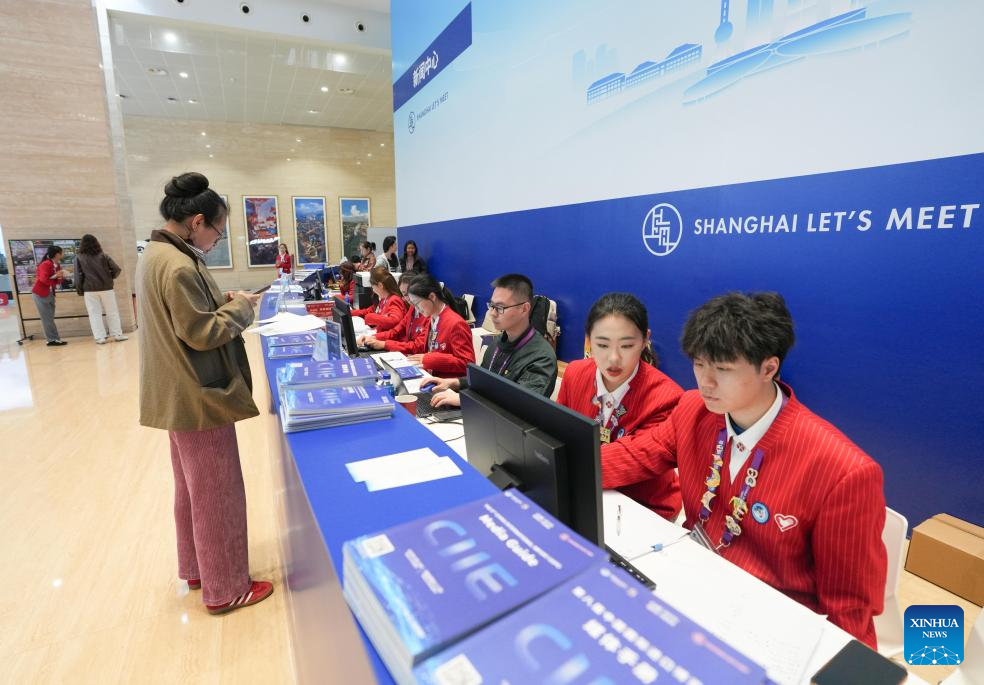 In pics: preparations for 8th CIIE in Shanghai