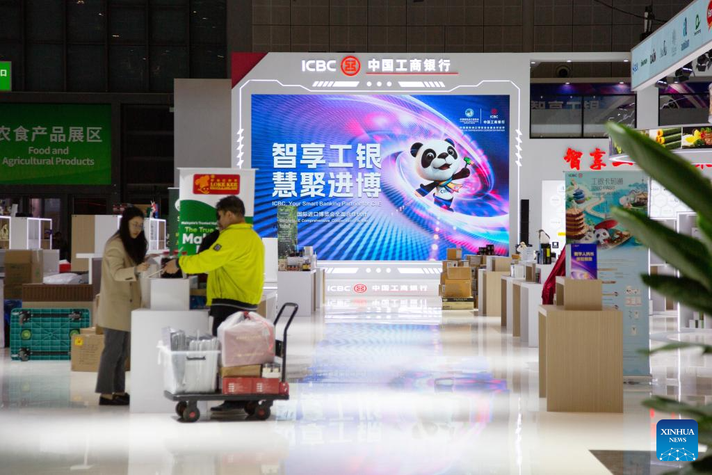 In pics: preparations for 8th CIIE in Shanghai