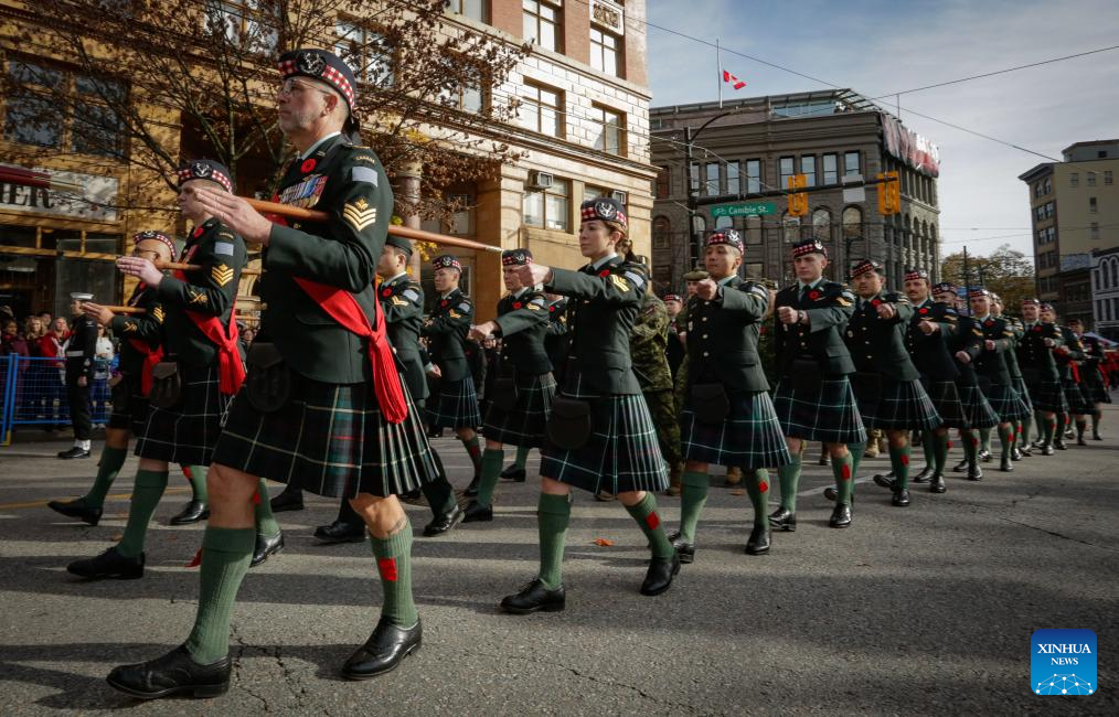 Remembrance Day ceremony marked in Vancouver