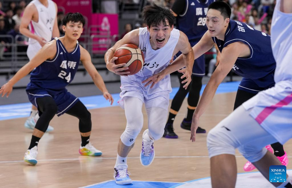 Highlights of final matches at China's 15th National Games (Nov. 12)