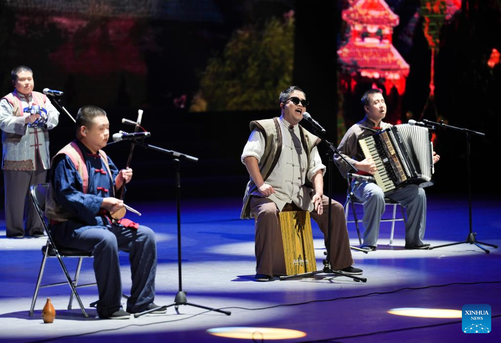 Cultural event for the disabled held in NW China's Yinchuan