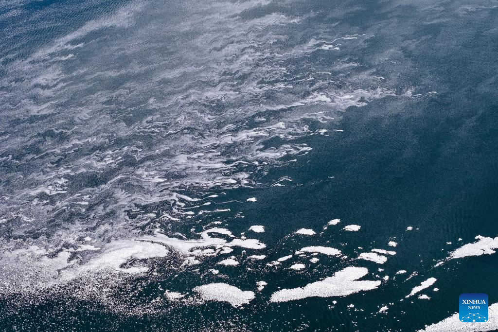 Lakes nurture ecological wetland in Gobi Desert, NW China's Gansu