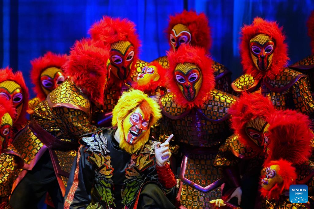 Chinese Opera The Monkey King holds final dressed rehearsal in San Francisco, U.S.