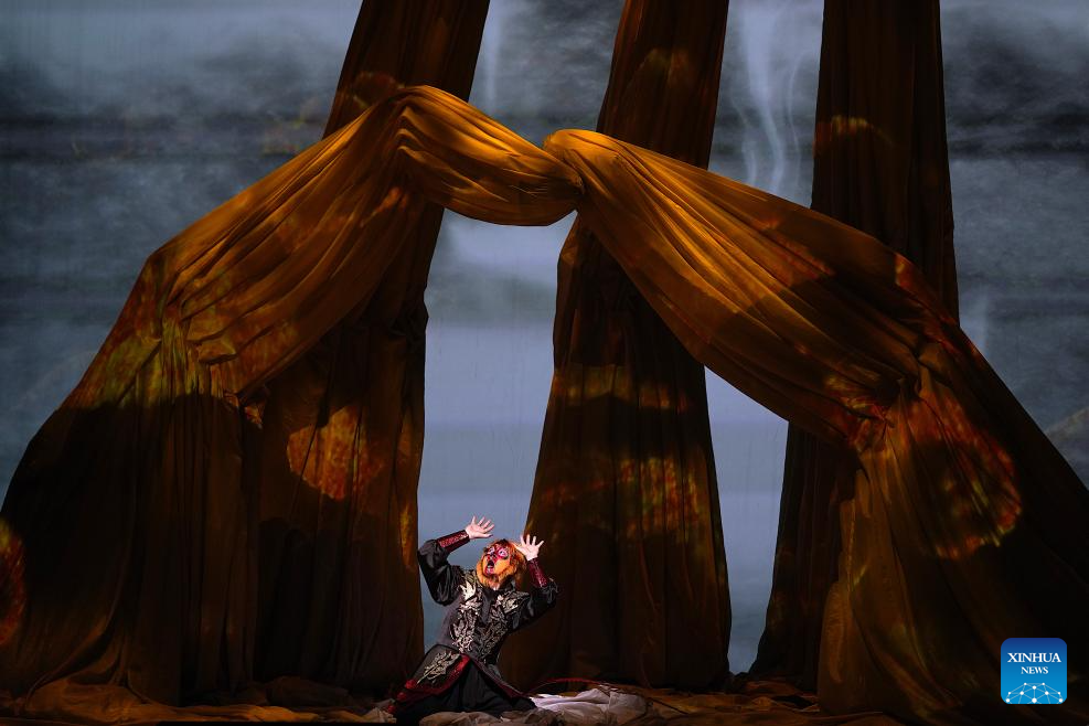 Chinese Opera The Monkey King holds final dressed rehearsal in San Francisco, U.S.