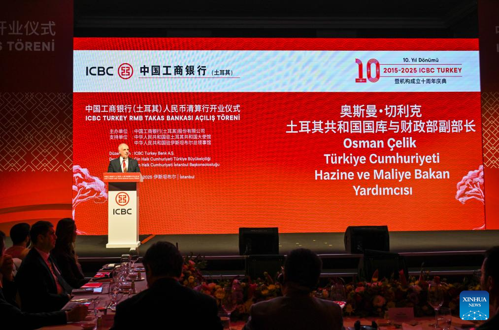 RMB clearing bank launched in Türkiye, marking milestone in China-Türkiye financial cooperation