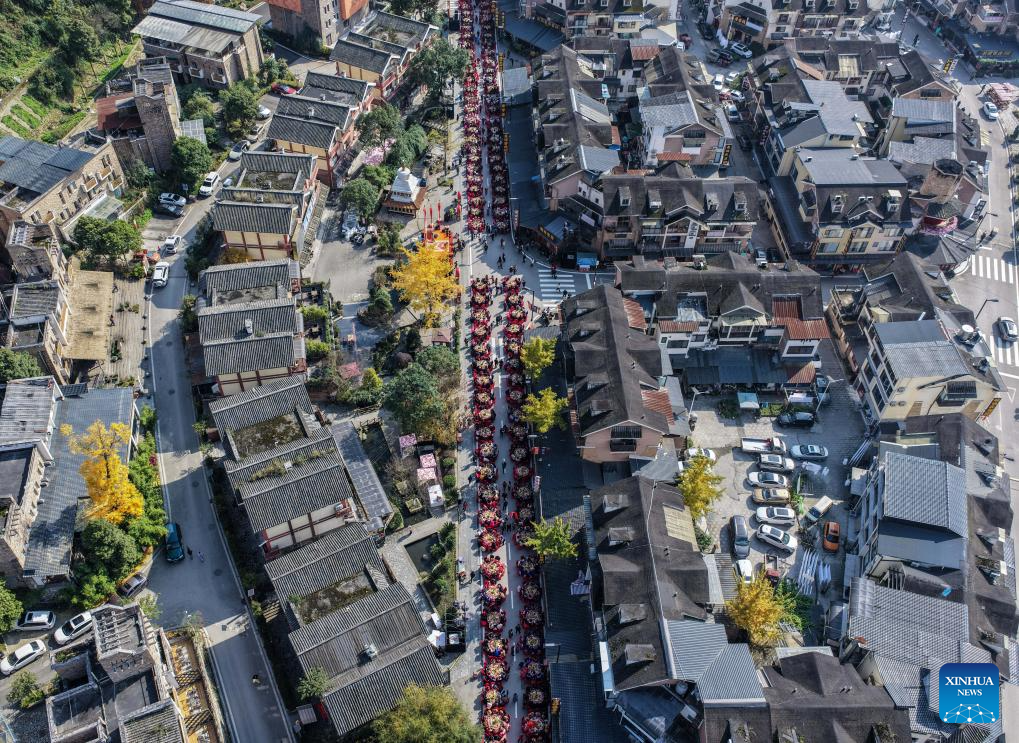 Qiang New Year celebrated in Wenchuan, China's Sichuan