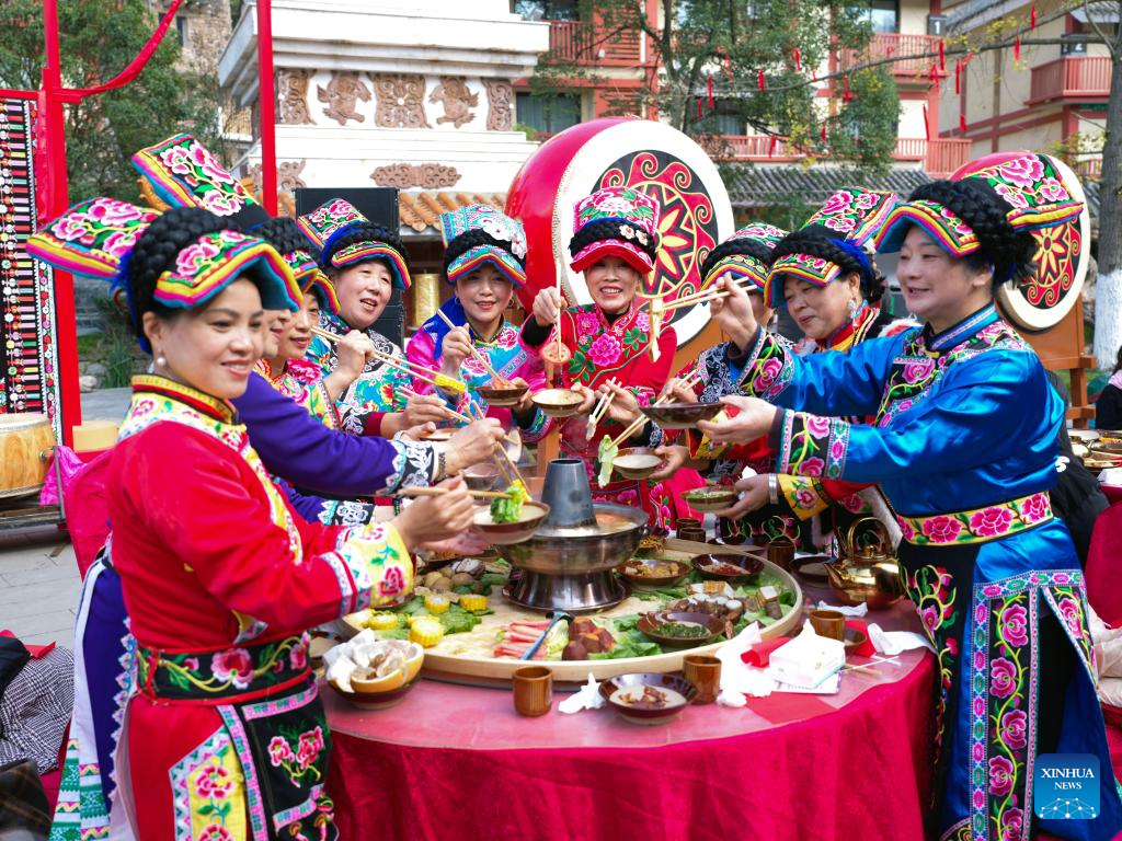 Qiang New Year celebrated in Wenchuan, China's Sichuan