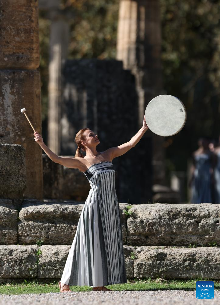 In pics: dress rehearsal of Olympic flame lighting ceremony for Milan-Cortina 2026 Winter Olympics