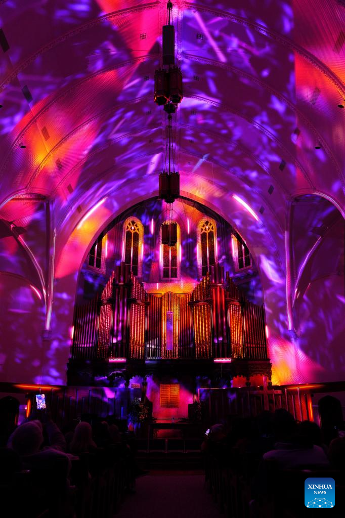 Immersive Vivaldi Light Show staged at Knox Presbyterian Church in Toronto