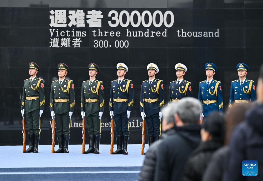 China holds national memorial for Nanjing Massacre victims, calling for remembrance of history