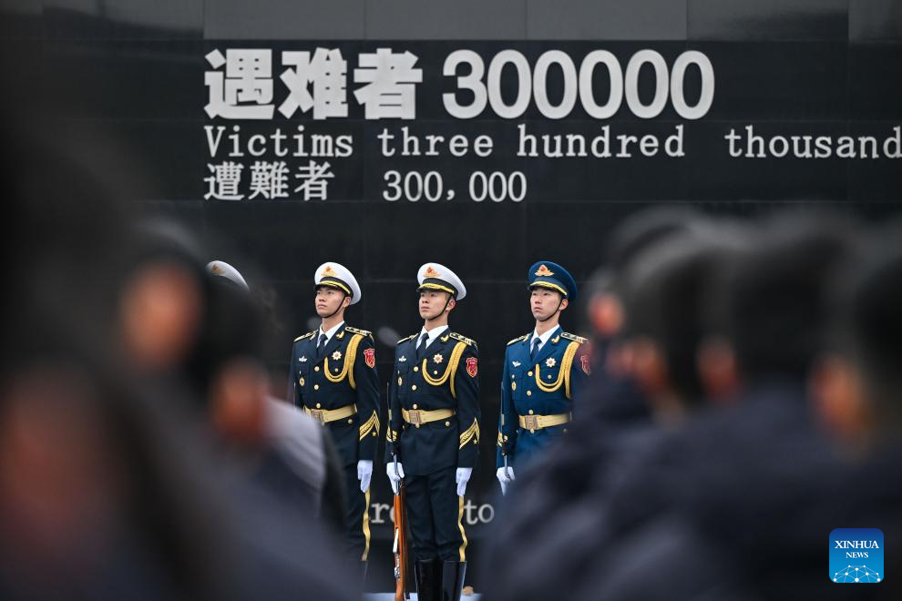 China holds national memorial for Nanjing Massacre victims, calling for remembrance of history