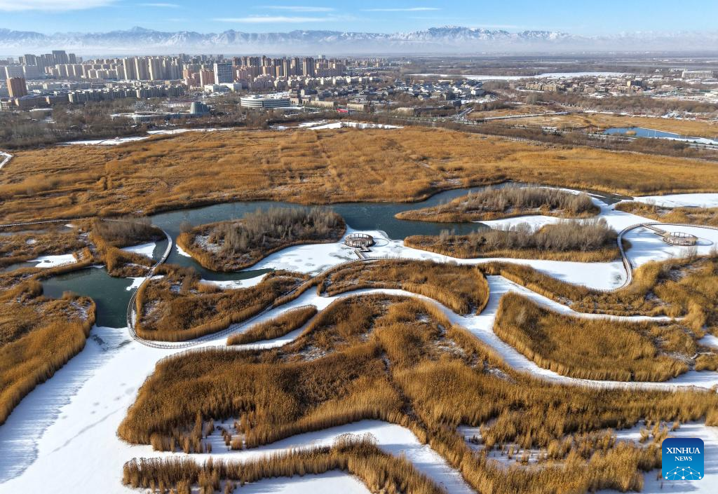 Picturesque view after snowfall across China