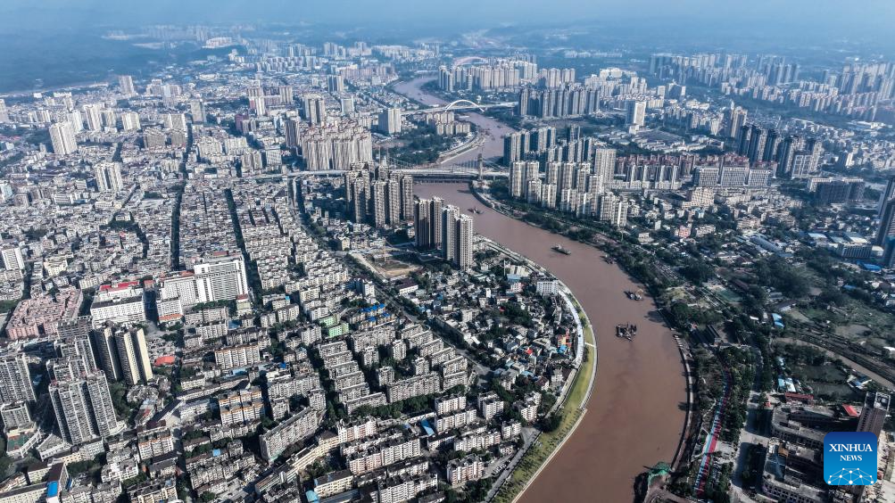 Construction of Pinglu Canal in China's Guangxi shows remarkable progress