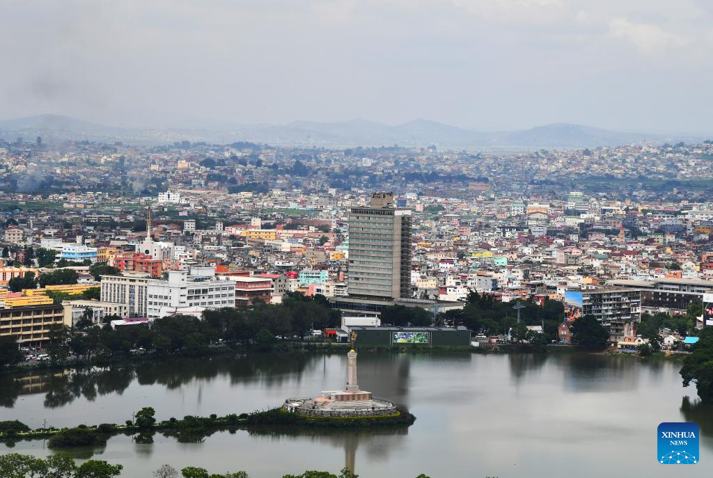 City view of Antananarivo, capital of Madagascar