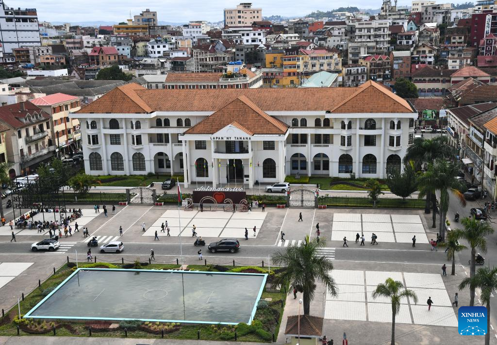 City view of Antananarivo, capital of Madagascar