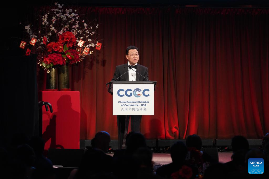 China sincere in developing China-U.S. relations while upholding principles: ambassador