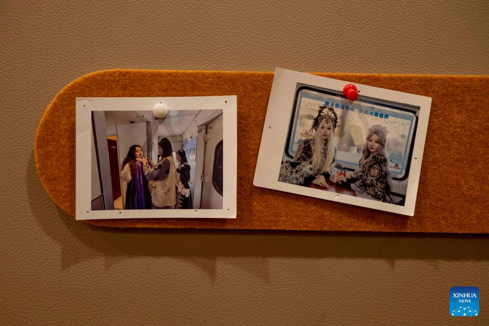 Themed tourism train featuring travel photography services inaugurated in Harbin