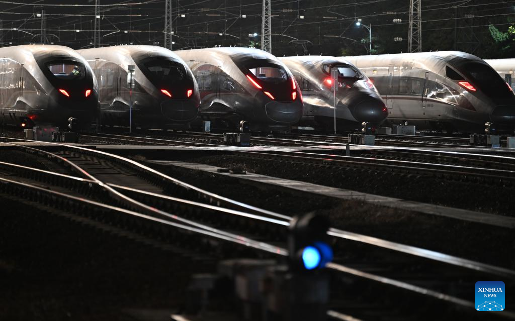 High-speed trains across China getting ready for upcoming Spring Festival travel rush