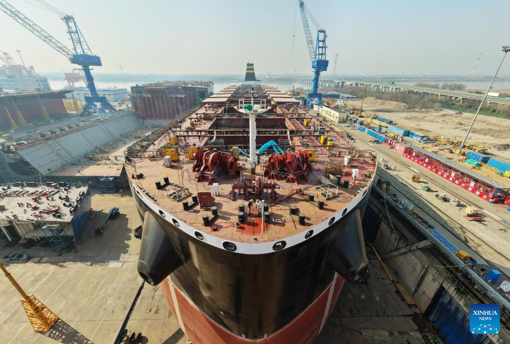 China's shipbuilding sector maintains global lead in 2025