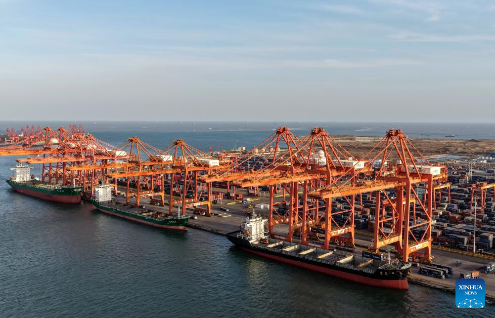 Foreign trade cargo throughput in Tangshan Port posts year-on-year growth