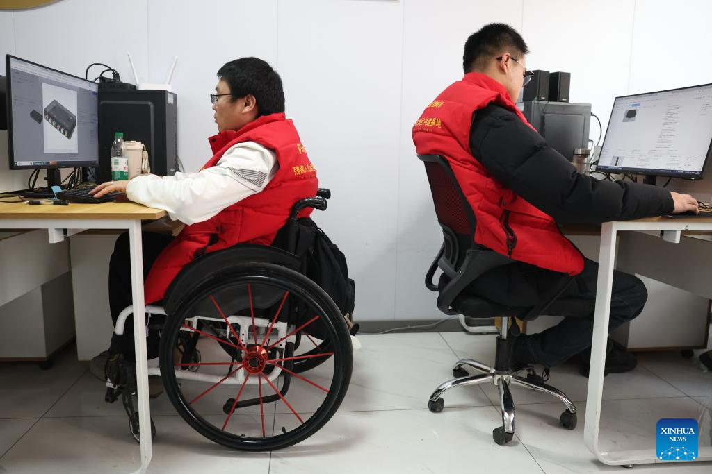 Feature: AI creates jobs for people with disabilities amid China's tech drive
