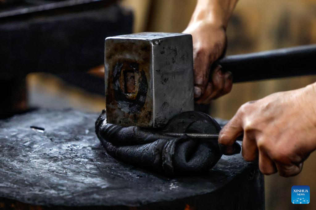 Shexian County in China's Anhui produces Hui ink sticks inspired by Chinese zodiac Year of Horse