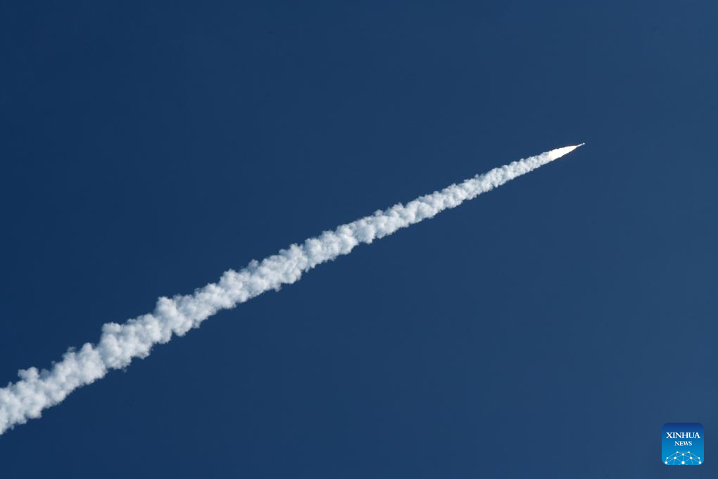 China's commercial rocket SD-3 launches 7 satellites from sea