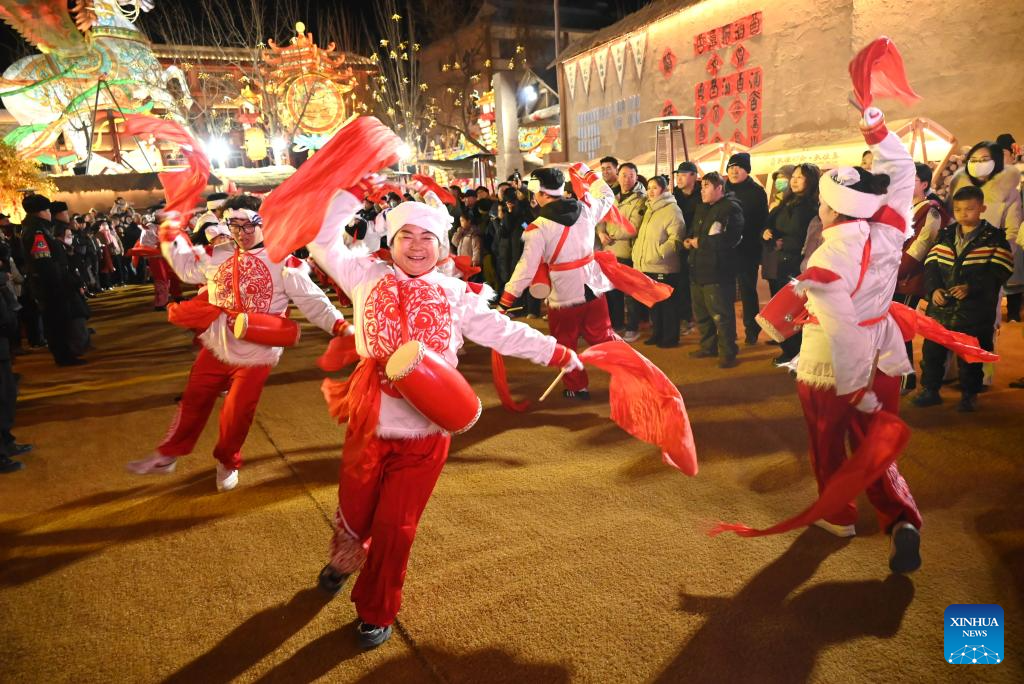Various festive events held across China to celebrate upcoming Chinese New Year