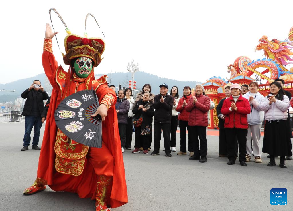 Various festive events held across China to celebrate upcoming Chinese New Year