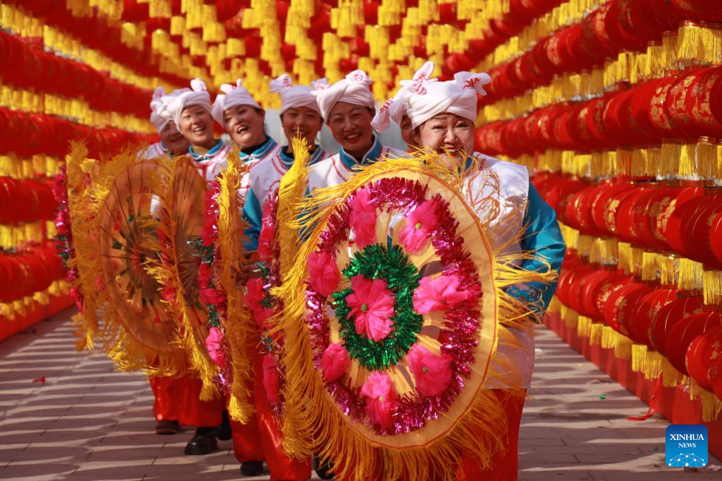 Various festive events held across China to celebrate upcoming Chinese New Year