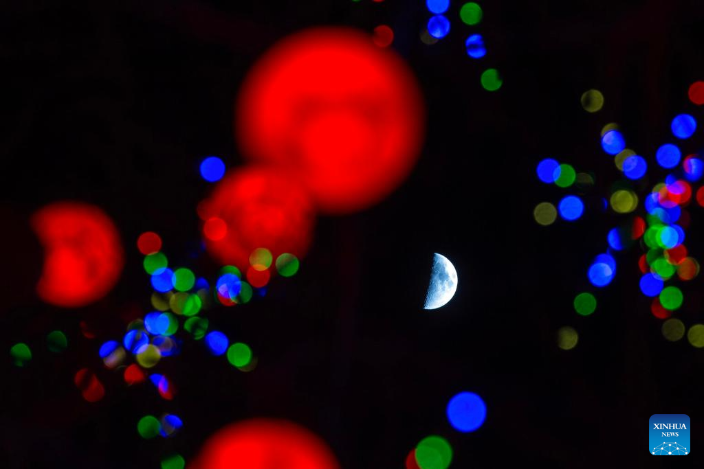 In pics: largest first quarter moon of 2026