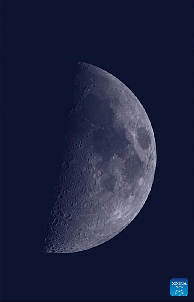 In pics: largest first quarter moon of 2026