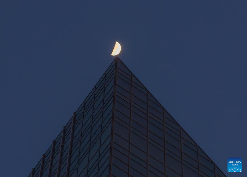 In pics: largest first quarter moon of 2026