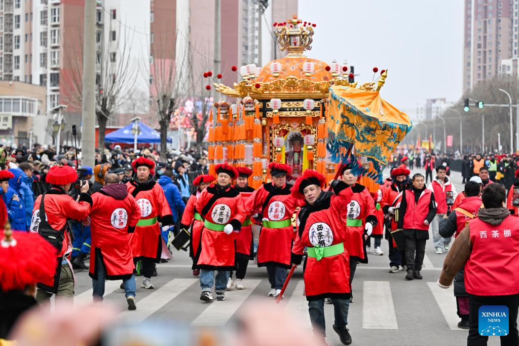 Memorial ceremony for Chinese sea goddess Mazu held in Tianjin