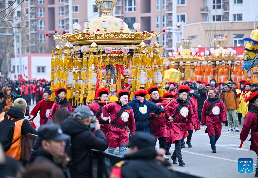 Memorial ceremony for Chinese sea goddess Mazu held in Tianjin