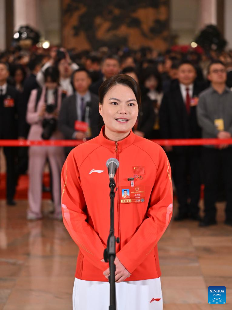 NPC deputies attend group interview ahead of annual session