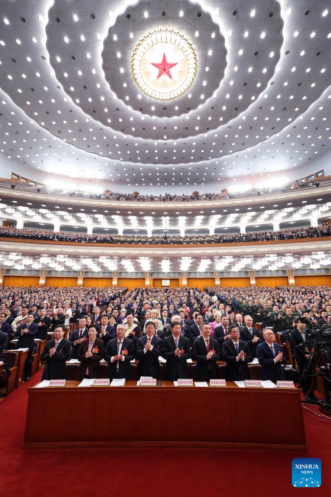 China's national legislature opens annual session