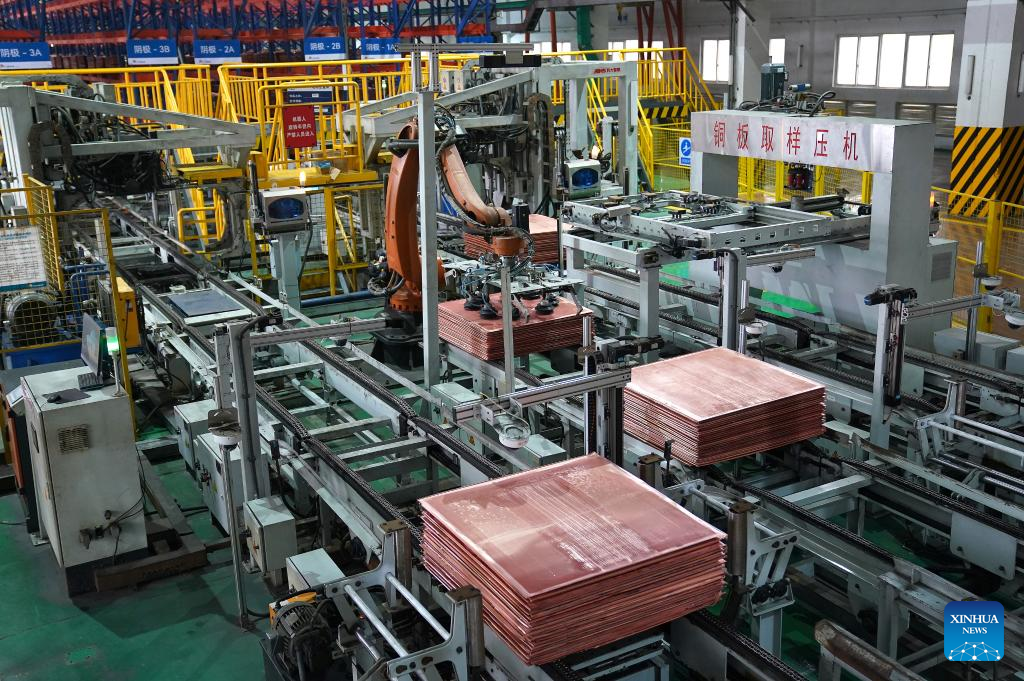 Smart transformation powers growth of China's major copper smelter