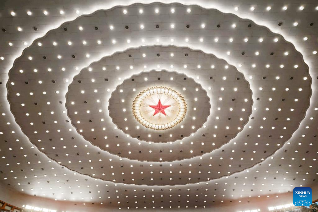 China's national legislature holds second plenary meeting