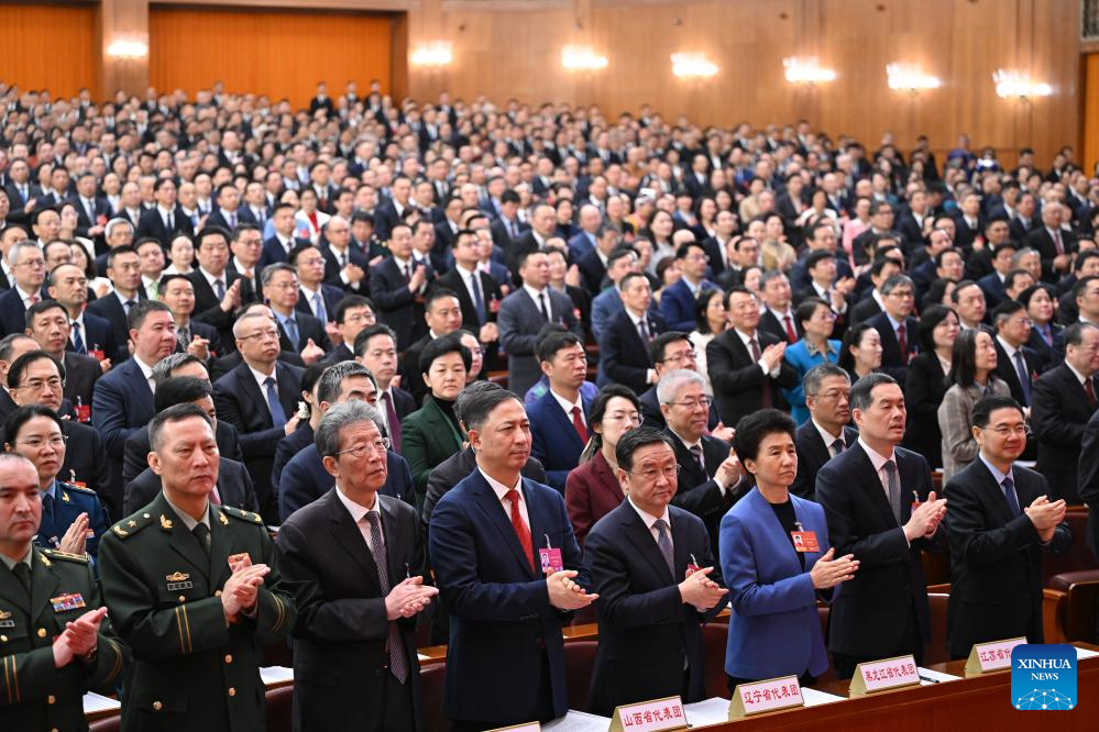China's national legislature holds second plenary meeting