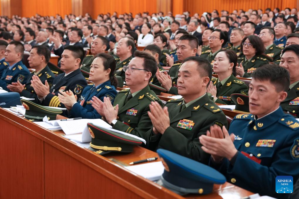 China's national legislature holds second plenary meeting