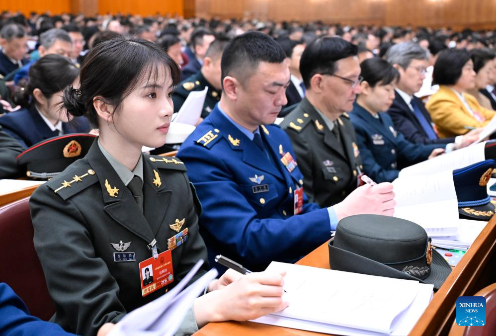 China's national legislature holds second plenary meeting