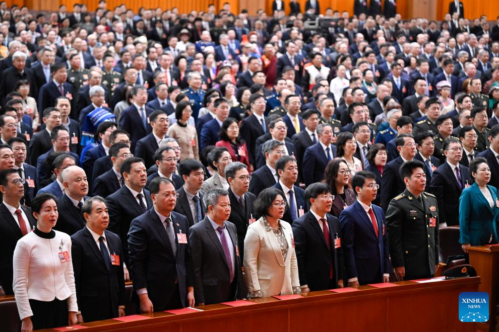 China's top political advisory body holds closing meeting of annual session