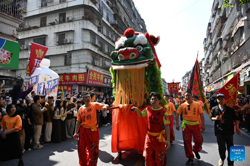 Chenghuang temple fair held in Jieyang, China's Guangdong