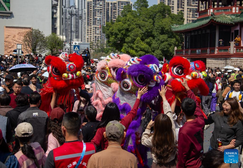 Chenghuang temple fair held in Jieyang, China's Guangdong