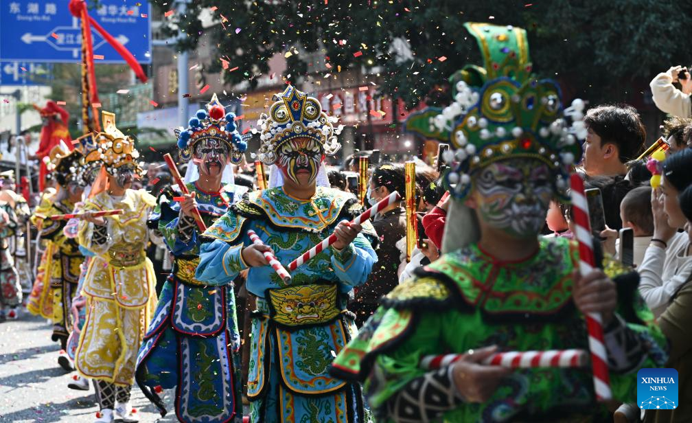 Chenghuang temple fair held in Jieyang, China's Guangdong